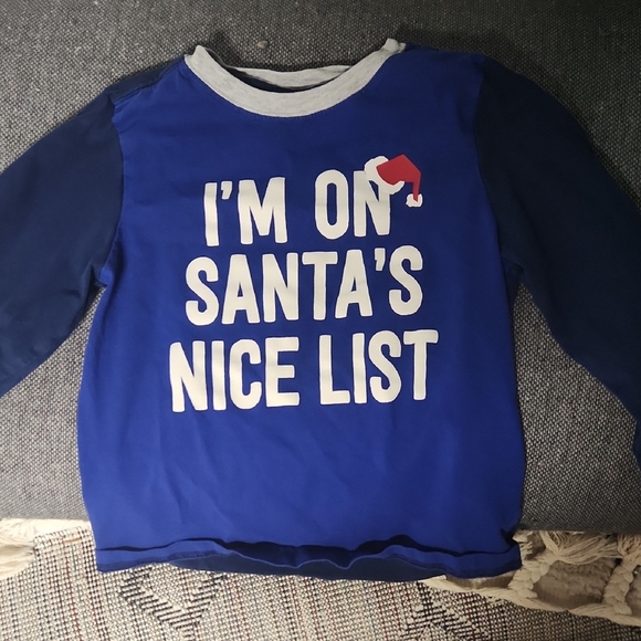 Other - Kids Shirt with Santa Print Christmas